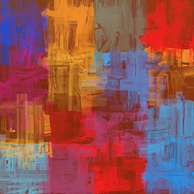 Farklı renk kalıplarına sahip soyut grunge arkaplanı