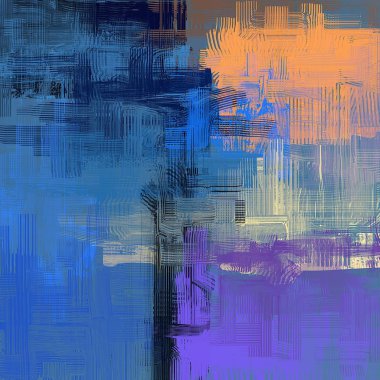 Farklı renk kalıplarına sahip soyut grunge arkaplanı