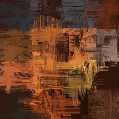 Farklı renk kalıplarına sahip soyut grunge arkaplanı