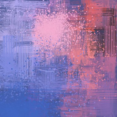 Farklı renk kalıplarına sahip soyut grunge arkaplanı