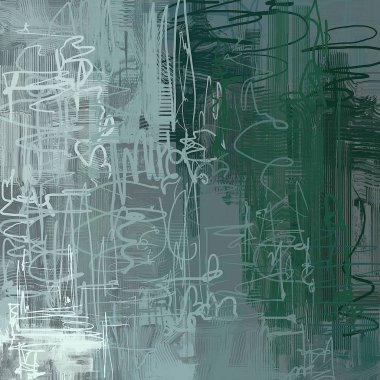 Farklı elementlere sahip soyut arkaplan