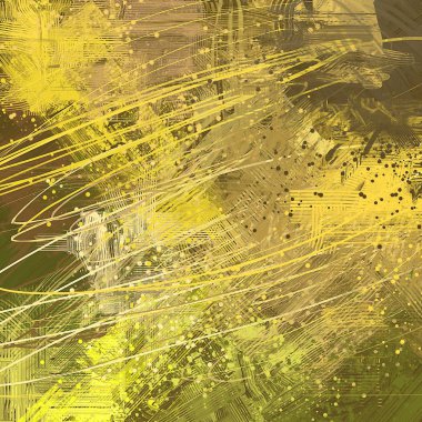 Farklı renk kalıplarına sahip soyut grunge arkaplanı