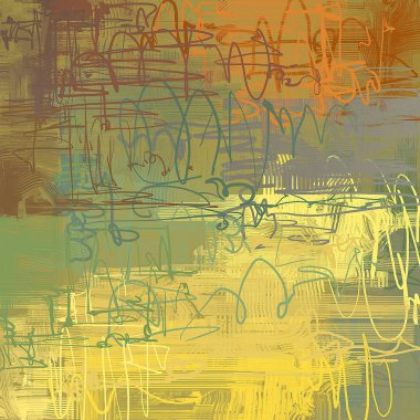 Farklı renk kalıplarına sahip soyut grunge arkaplanı