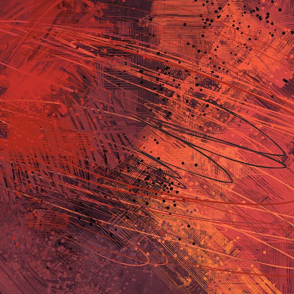 Abstract grunge background with different color patterns