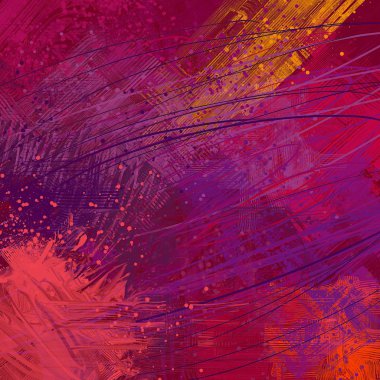 Farklı renk kalıplarına sahip soyut grunge arkaplanı