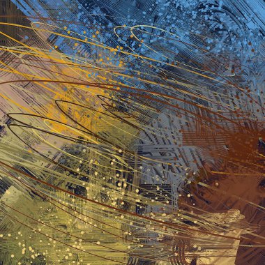 Farklı renk kalıplarına sahip soyut grunge arkaplanı