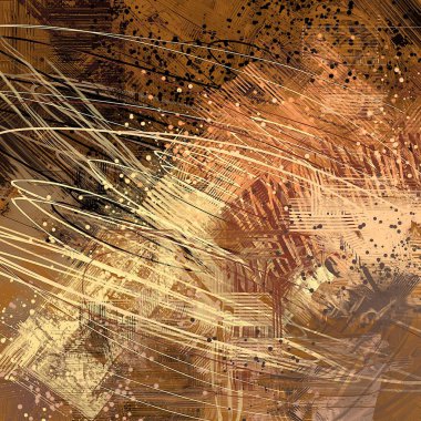 farklı desenler ile vintage grunge arka plan