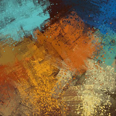 farklı desenler ile vintage grunge arka plan