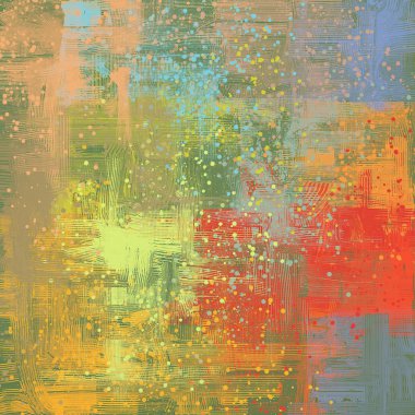 farklı renk desenleri ile vintage grunge arka plan