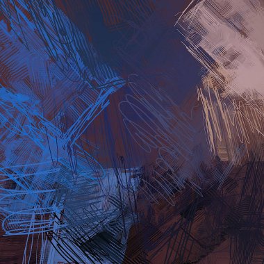 farklı renk desenleri ile soyut sanat arka plan