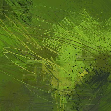 yeşil renk desenleri ile soyut arka plan