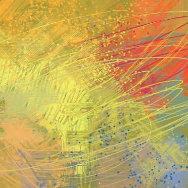 Farklı renk kalıplarına sahip soyut grunge arkaplanı