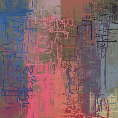 Farklı renk kalıplarına sahip soyut grunge arkaplanı