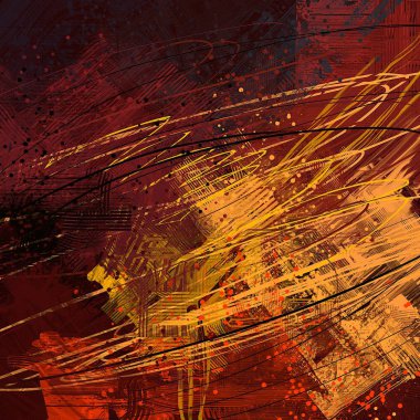 Farklı renk kalıplarına sahip soyut grunge arkaplanı