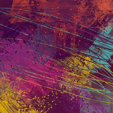 farklı renk desenleri ile vintage grunge arka plan