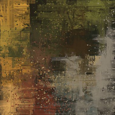 Farklı renk kalıplarına sahip soyut grunge arkaplanı