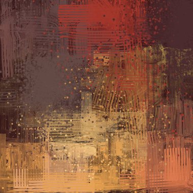 Farklı renk kalıplarına sahip soyut grunge arkaplanı