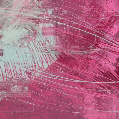 Farklı renk kalıplarına sahip soyut grunge arkaplanı