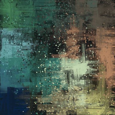 Farklı renk kalıplarına sahip soyut grunge arkaplanı