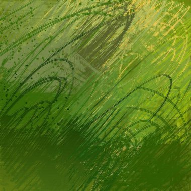 Metnin için alanı olan soyut yeşil arkaplan