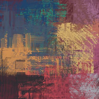 farklı renk desenleri ile vintage grunge arka plan