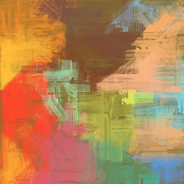 Farklı renk kalıplarına sahip soyut grunge arkaplanı