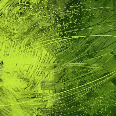 Yeşil yapraklı soyut arkaplan