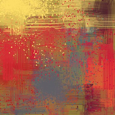 Farklı renk kalıplarına sahip soyut grunge arkaplanı