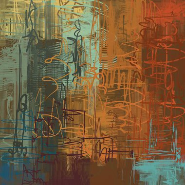 farklı desenlere sahip soyut grunge arkaplanı