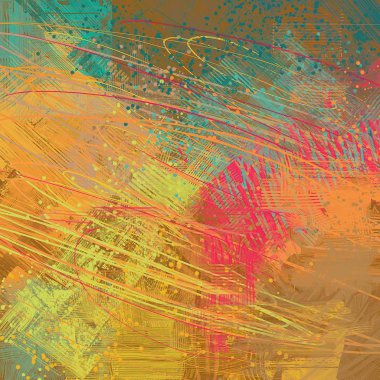 Farklı renk kalıplarına sahip soyut grunge arkaplanı