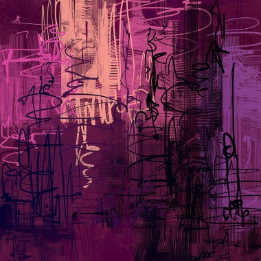 farklı unsurlar ile grunge arka plan