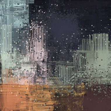 farklı desenlere sahip soyut grunge arkaplanı