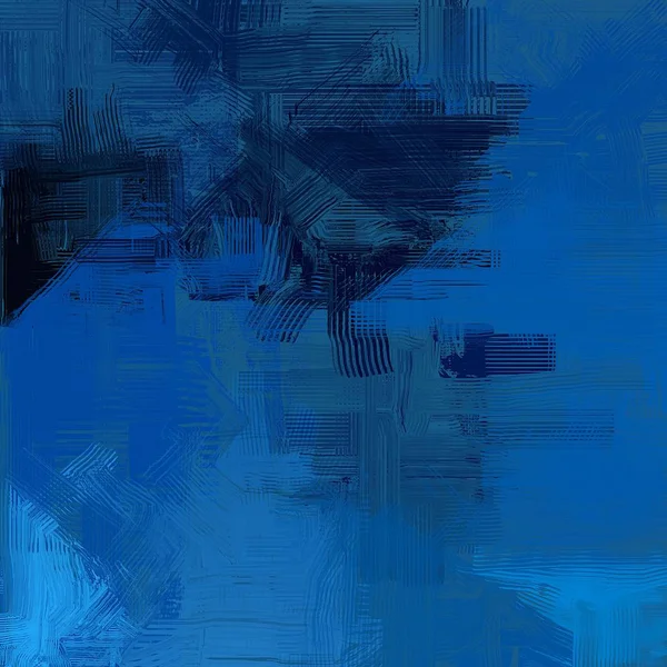 Fondo Abstracto Con Pintura Azul —  Fotos de Stock