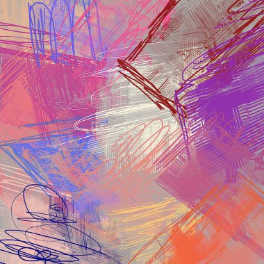 Metnin için alanı olan soyut fraktal arkaplan