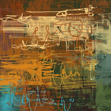 farklı desenler ile Vintage arka plan