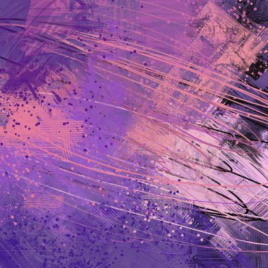 Farklı renk kalıplarına sahip soyut grunge arkaplanı