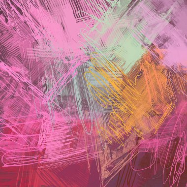 Farklı renk kalıplarına sahip soyut grunge arkaplanı