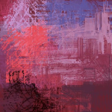 Farklı renk kalıplarına sahip soyut grunge arkaplanı