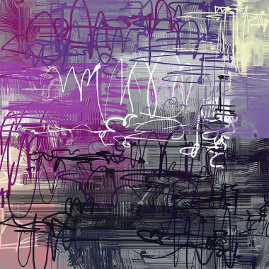 Vintage desenleri ile soyut arka plan