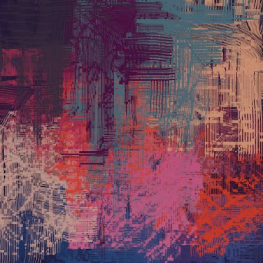 farklı renk desenleri ile vintage grunge arka plan