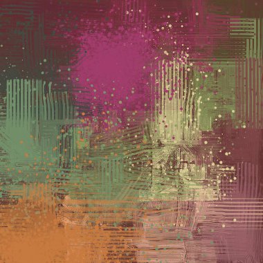 Farklı renk kalıplarına sahip soyut grunge arkaplanı