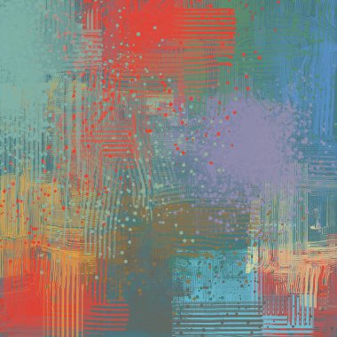 Farklı renk kalıplarına sahip soyut grunge arkaplanı