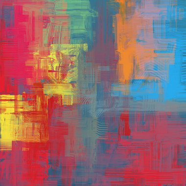 Farklı renk kalıplarına sahip soyut grunge arkaplanı