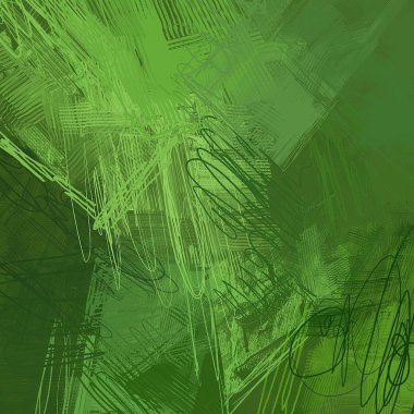 farklı renk desenleri ile soyut yeşil arka plan