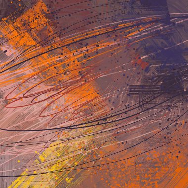 Farklı renk kalıplarına sahip soyut grunge arkaplanı