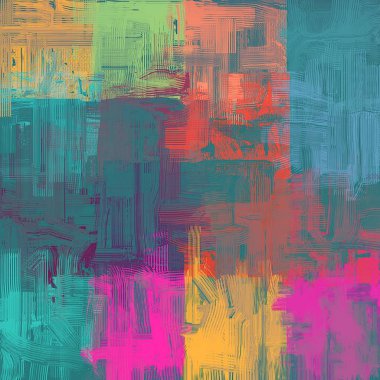 Farklı renk kalıplarına sahip soyut grunge arkaplanı