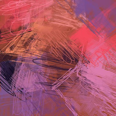 Tasarım için alan ile Soyut Fraktal arka plan