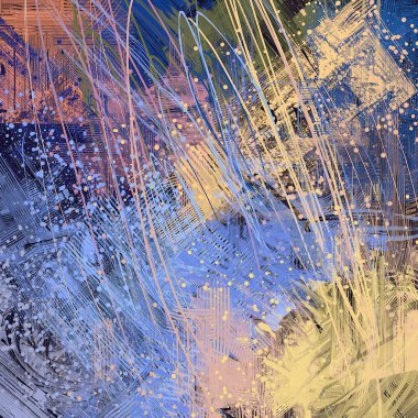 Farklı renk kalıplarına sahip soyut grunge arkaplanı