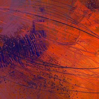 Farklı renk kalıplarına sahip soyut grunge arkaplanı