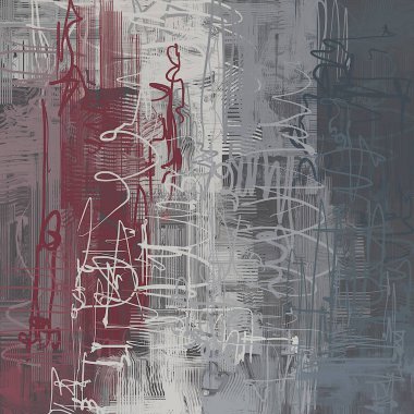 Vintage elemanları ile soyut arka plan